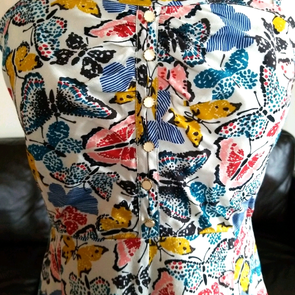 Ll Bean signature Butterfly sundress. Size 8